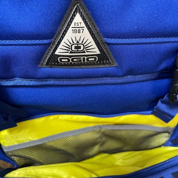 Ogio Laptop Computer Backpack Bag Padded Blue - Picture 12 of 14